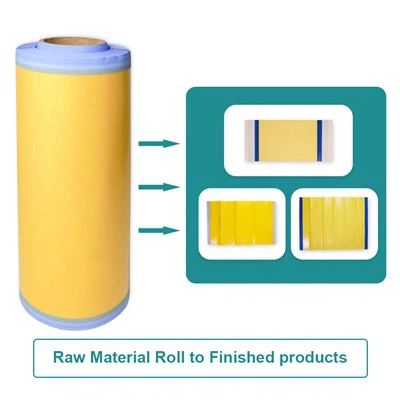 Хірургічний розріз драпірування сировини Jumbo Roll